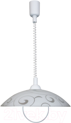 Потолочный светильник Элетех Морокко 410 НСБ 72-60 М52 / 1005159627 (матовый белый)