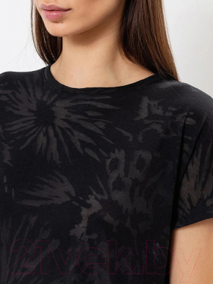 Изображение товара Футболка спортивная Mark Formelle 302637 (р.164/170-96-102, разводы на черном)