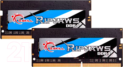 Оперативная память DDR4 G.Skill Ripjaws F4-3200C22D-16GRS