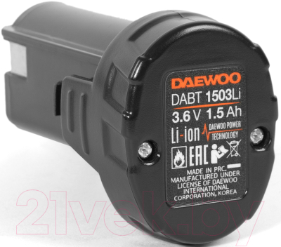 Аккумулятор для электроинструмента Daewoo Power DABT 1503Li