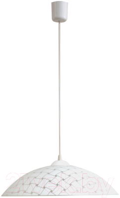 Потолочный светильник Элетех Плетенка 410 НСБ 72-60 М50 / 1005159630 (матовый белый)