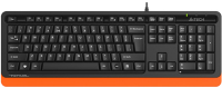Клавиатура A4Tech Fstyler FKS10 (черный/оранжевый) - 