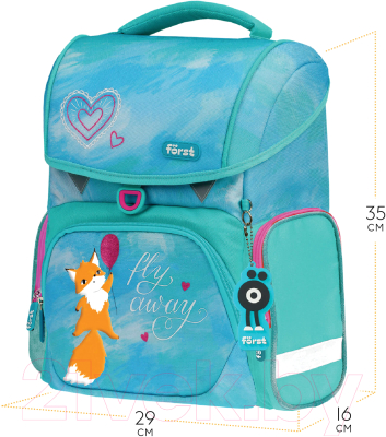 Школьный рюкзак Forst F-Set Pretty fox / FT-RY-030103