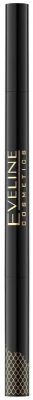 Карандаш для глаз Eveline Cosmetics Variete Ultra Black 2в1 Двусторонний водостойкий