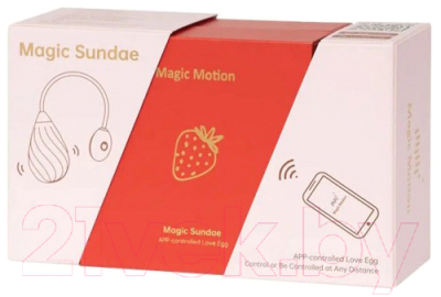 Виброяйцо Magic Motion Sundae / 861141 (розовый)