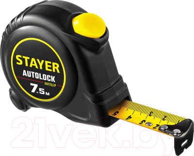 Рулетка Stayer 2-34126-07-25-z02