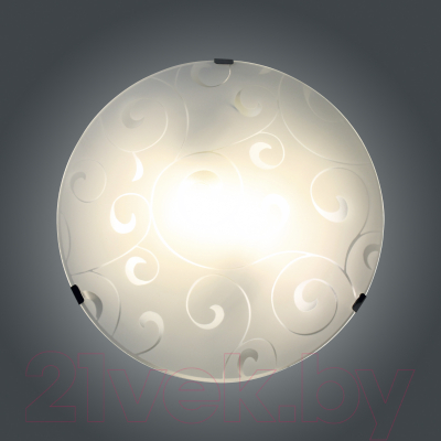 Потолочный светильник Элетех Морокко 300 НПБ 01-2x60-139 М16 / 1005206071 (матовый белый/металлик)