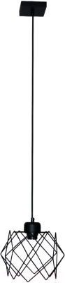 Потолочный светильник Элетех Сигма 211 НСБ 01-60-161 Е27 / 1005404790 (черный муар)