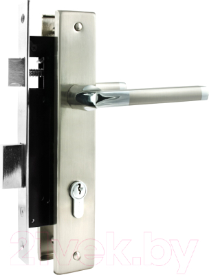 Изображение товара Замок врезной Нора-М N108-85 К / 17095 (матовый хром)