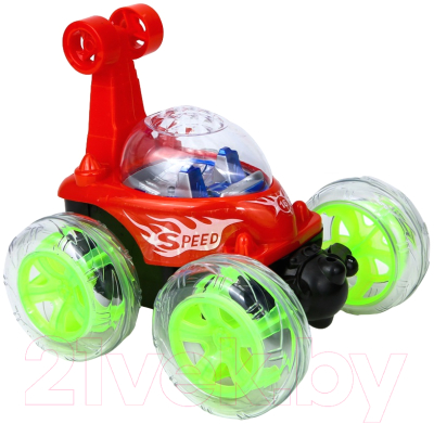 Радиоуправляемая игрушка Sharktoys Машина Перевертыш / 520000006 (красный)