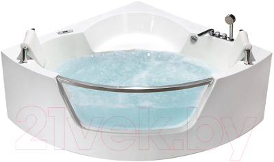 Ванна акриловая Wellis Tivoli 150х150 / WK00127 (с гидромассажем)