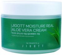 Крем для лица Jigott Moisture Real Aloe Vera Cream (150мл) - 