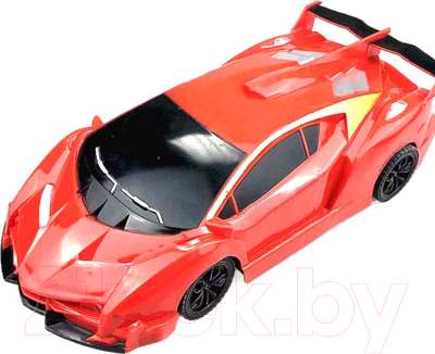 Радиоуправляемая игрушка Sharktoys Машина Рембо / 590000003 (красный)