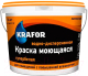 Миниатюра изображения товара Краска Krafor Моющаяся латексная (14кг)