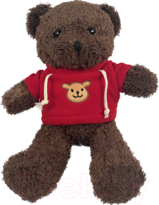 Мягкая игрушка Sharktoys Медведь Бирик в красном свитере / 2090003