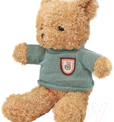 Мягкая игрушка Sharktoys Медведь Таежка в сером свитере / 2090005