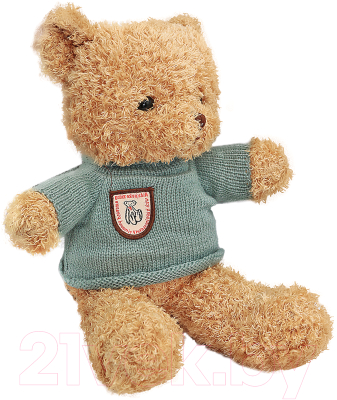 Мягкая игрушка Sharktoys Медведь Таежка в сером свитере / 2090005
