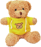 Мягкая игрушка Sharktoys Медведь Таежка в желтом свитере / 2090009 - 