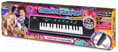 Музыкальная игрушка Играем вместе Электронный синтезатор / 2104M093-R