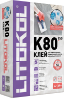 Клей для плитки Litokol Litoflex K80 Eco (25кг) - 