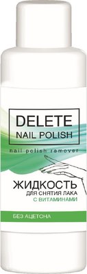 Жидкость для снятия лака Romax Delete с витаминами (100мл) - 