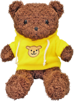 Мягкая игрушка Sharktoys Медведь Бирик в желтом свитере / 2090008 - 