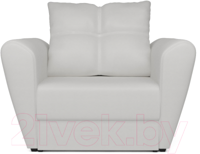 Кресло-кровать Mebel-Ars Квартет (экокожа белый)