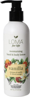 Лосьон для рук Loma Vanilla Invigorating Moisturizing Hand&Body Lotion (237мл) - 