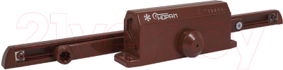 Доводчик с каналом скольжения Нора-М №3S Slider (коричневый)