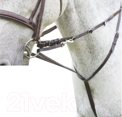 Повод для лошади Shires Velociti Тодемана / 4199/HAVANA/FULL (коричневый)
