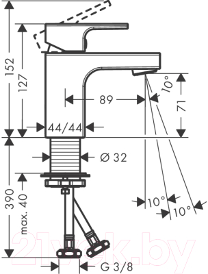 Смеситель Hansgrohe Vernis 71567670