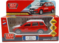 Автомобиль игрушечный Технопарк Lada Granta Cross Такси / GRANTACRS-12TAX-VEZ - 