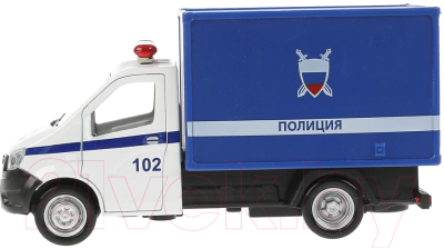 Автомобиль игрушечный Технопарк Газ Next Полиция / NEXTKUNG-15POL-WH