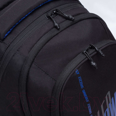 Рюкзак Grizzly RU-335-3 (черный/синий)