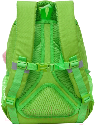Школьный рюкзак Grizzly RG-360-3 (салатовый)