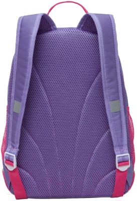 Школьный рюкзак Grizzly RG-363-1 (фиолетовый/салатовый)