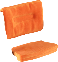 Комплект подушек на стул Конек Горбунек Комфорт (апельсин) - 