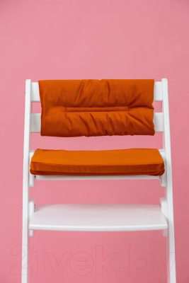 Комплект подушек на стул Конек Горбунек Комфорт (апельсин)