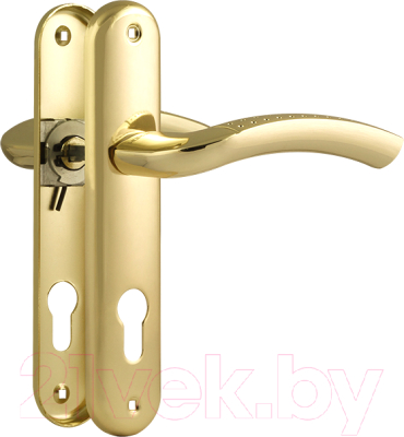 Ручка дверная Нора-М 96-70 (золото)