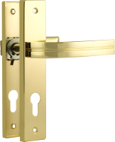 Ручка дверная Нора-М 106-70 (золото) - 