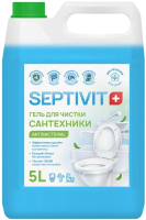 Универсальное чистящее средство Septivit Гель для чистки сантехники (5л) - 