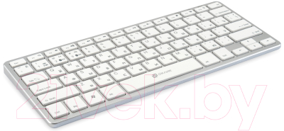 Клавиатура Oklick 855S (белый/серебристый)