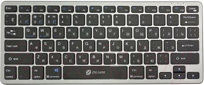 Клавиатура Oklick 835S (черный/серый)