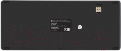 Клавиатура Oklick 835S (черный/серый)