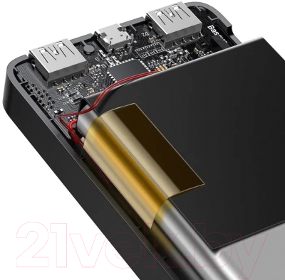 Портативное зарядное устройство Baseus Bipow Digital Display 30000mAh / PPBD050201 (черный)