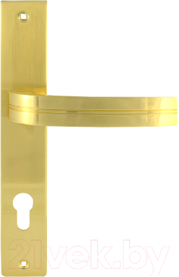 Ручка дверная Нора-М 106-85 (матовое золото)