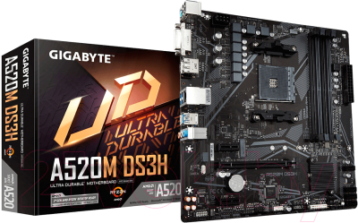 Материнская плата Gigabyte A520M DS3H 1.3