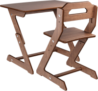 Комплект мебели с детским столом Конек Горбунек Конек-мини (орех) - 