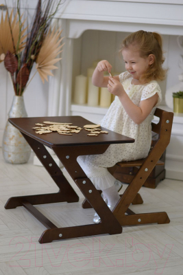 Комплект мебели с детским столом Конек Горбунек Конек-мини (орех)
