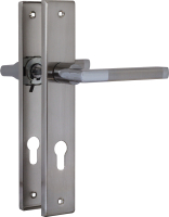 Ручка дверная Нора-М 108-85 (матовый никель) - 